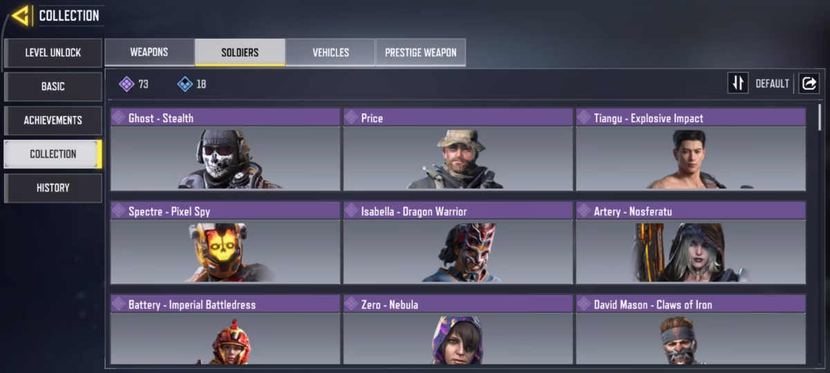 اکانت کالاف دیوتی موبایل کد 1562 - تصویر 3