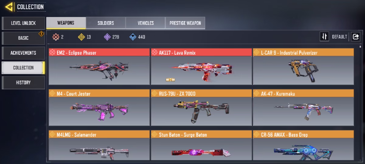 اکانت کالاف دیوتی موبایل کد 1566 - تصویر 2