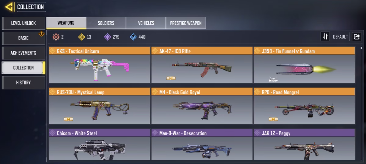 اکانت کالاف دیوتی موبایل کد 1566 - تصویر 4