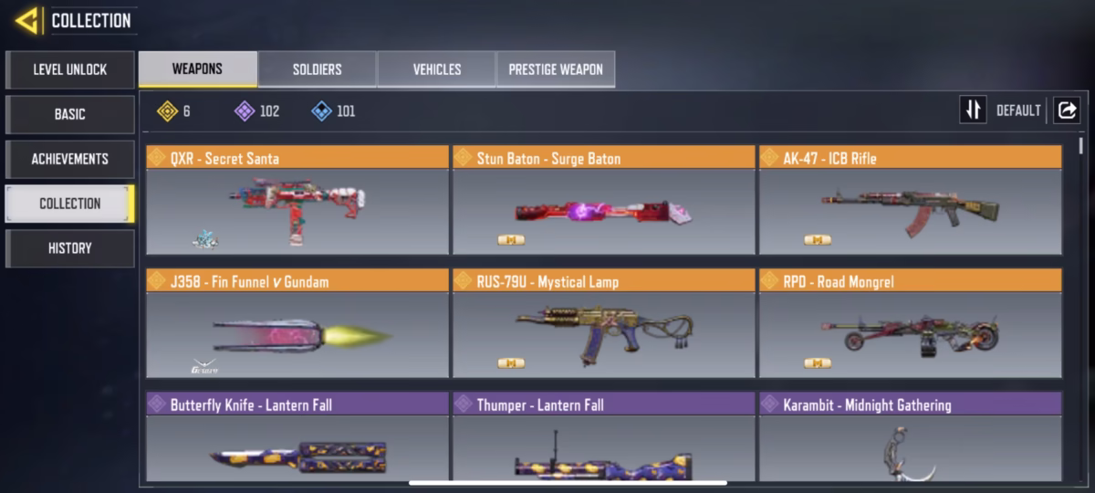 اکانت کالاف دیوتی موبایل کد 1574 - تصویر 2