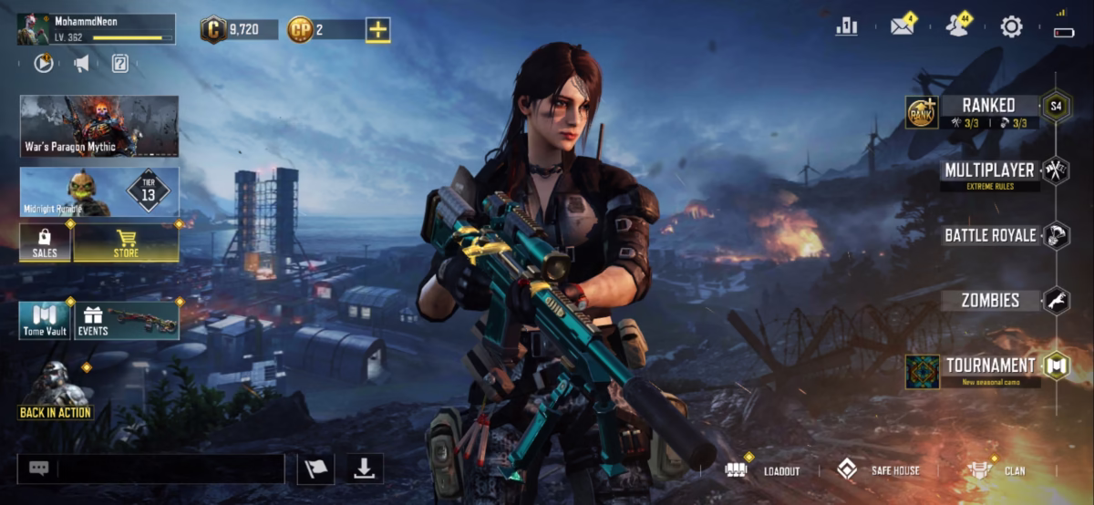 اکانت کالاف دیوتی موبایل کد 1513 - تصویر 1