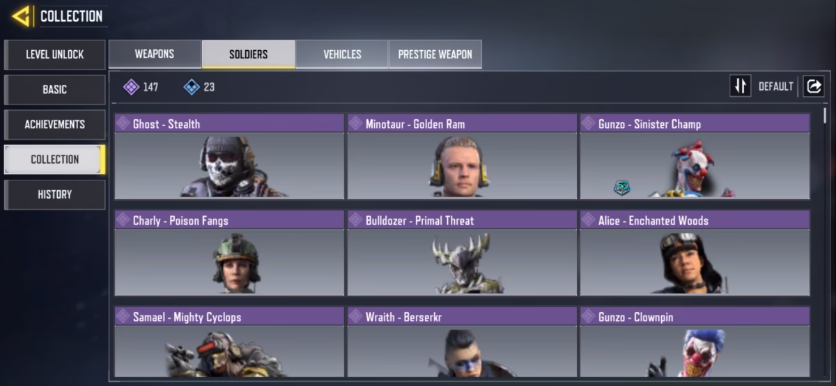 اکانت کالاف دیوتی موبایل کد 1514 - تصویر 3