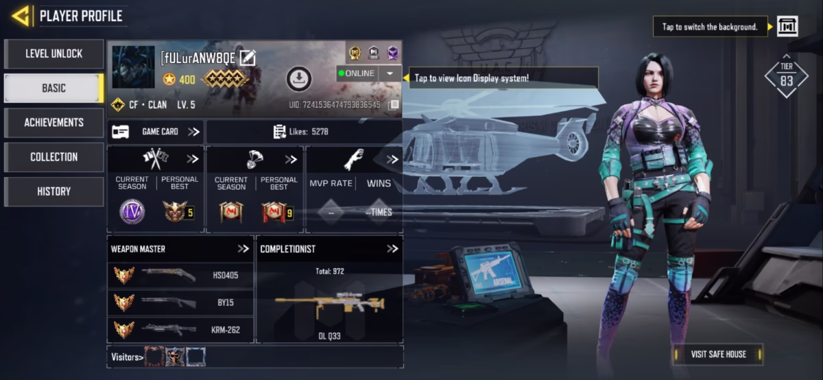 اکانت کالاف دیوتی موبایل کد 1514 - تصویر 4