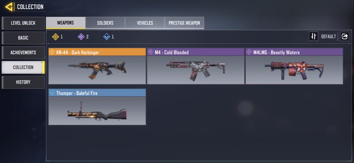 اکانت کالاف دیوتی موبایل کد 1519 - تصویر 2