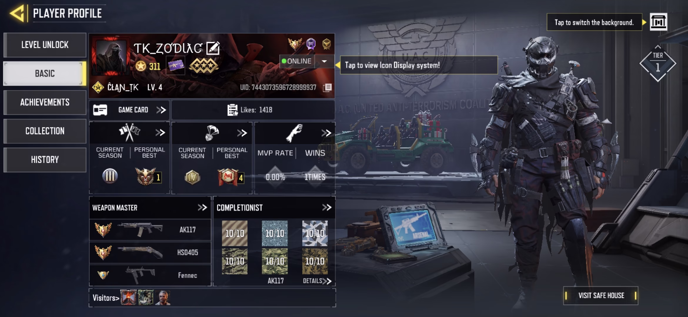 Screenshot_20251111_195030_Call-of-Duty اکانت کالاف دیوتی موبایل کد 1536 - تصویر 1