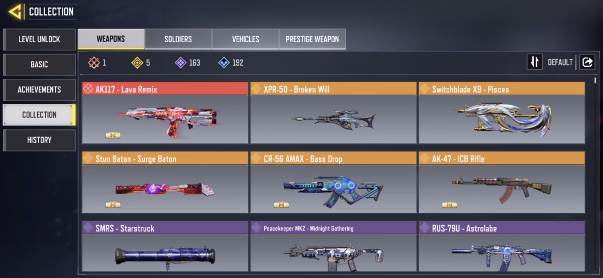 اکانت کالاف دیوتی موبایل کد 1536 - تصویر 2