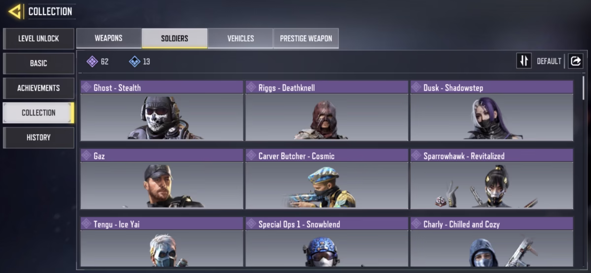 اکانت کالاف دیوتی موبایل کد 1536 - تصویر 3