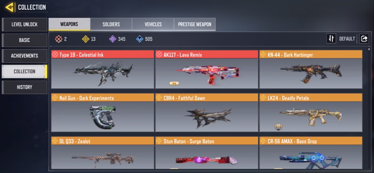 اکانت کالاف دیوتی موبایل کد 1534 - تصویر 2