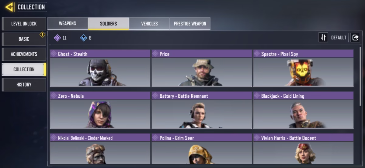 اکانت کالاف دیوتی موبایل کد 1532 - تصویر 3