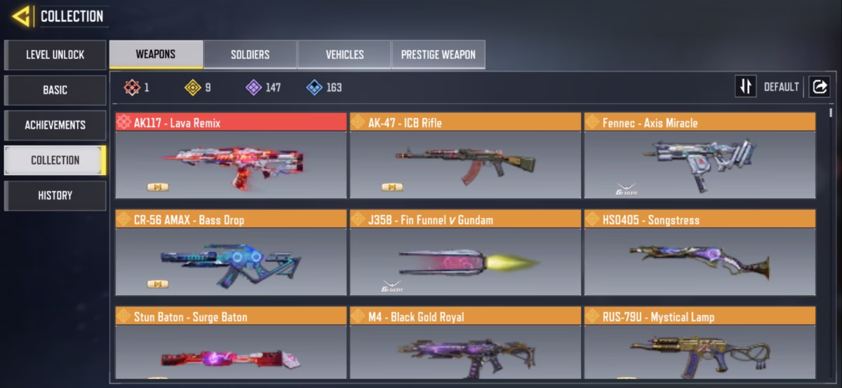 اکانت کالاف دیوتی موبایل کد 1531 - تصویر 2