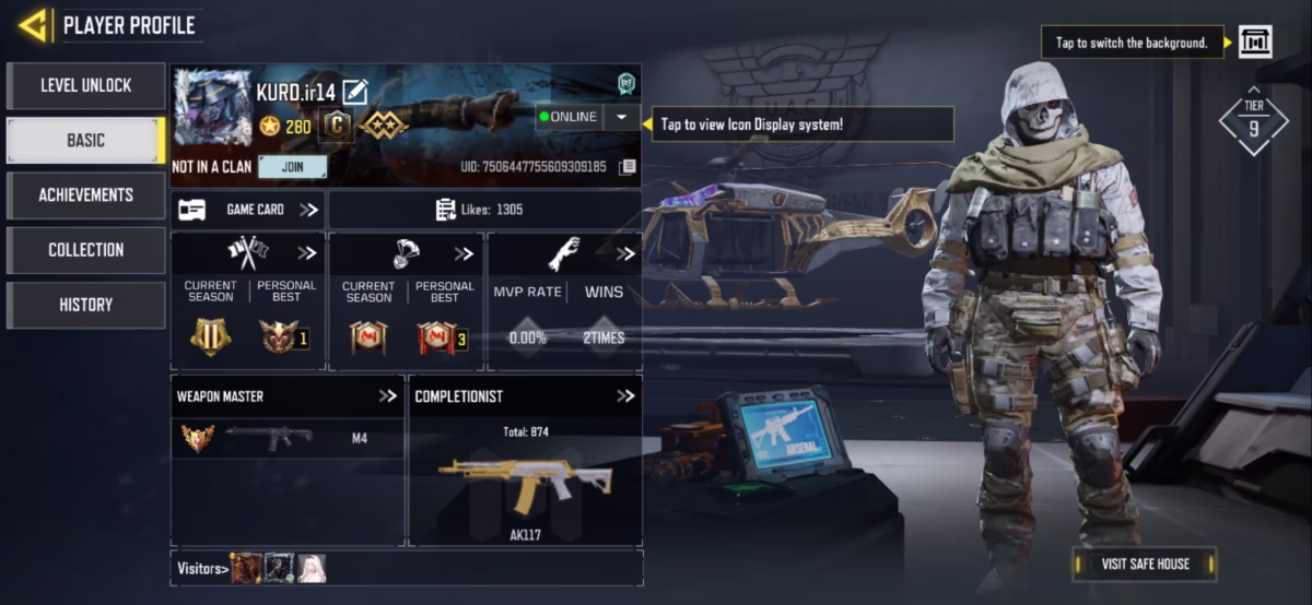 اکانت کالاف دیوتی موبایل کد 1531 - تصویر 4