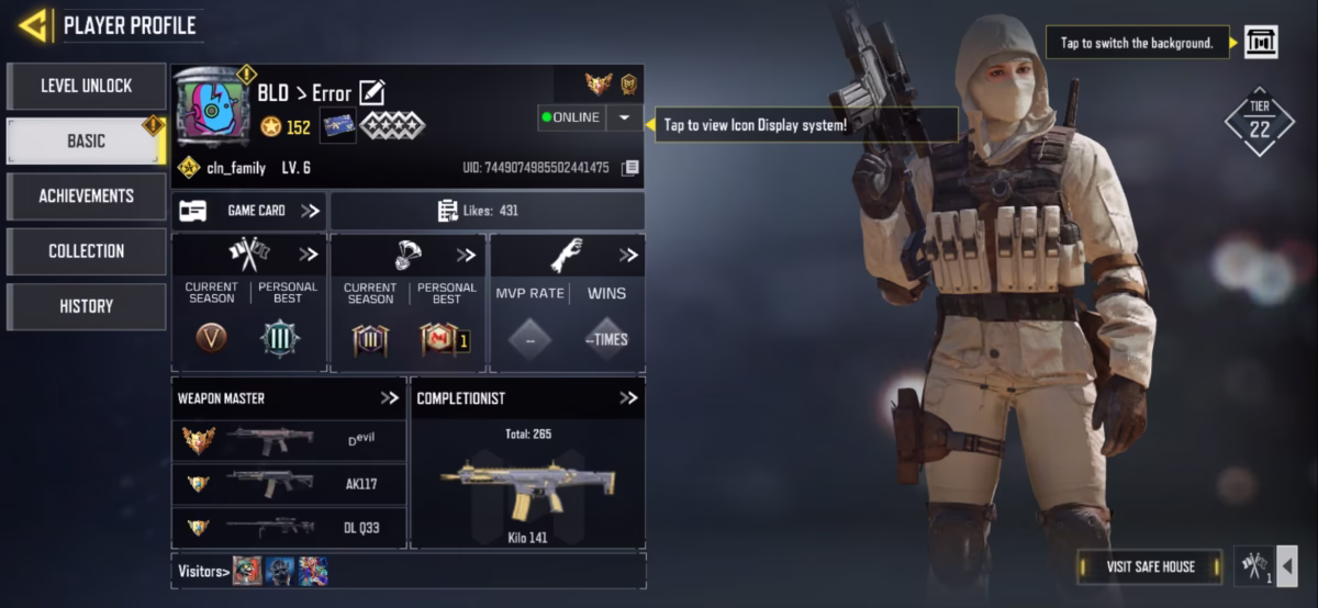 اکانت کالاف دیوتی موبایل کد 1529 - تصویر 4