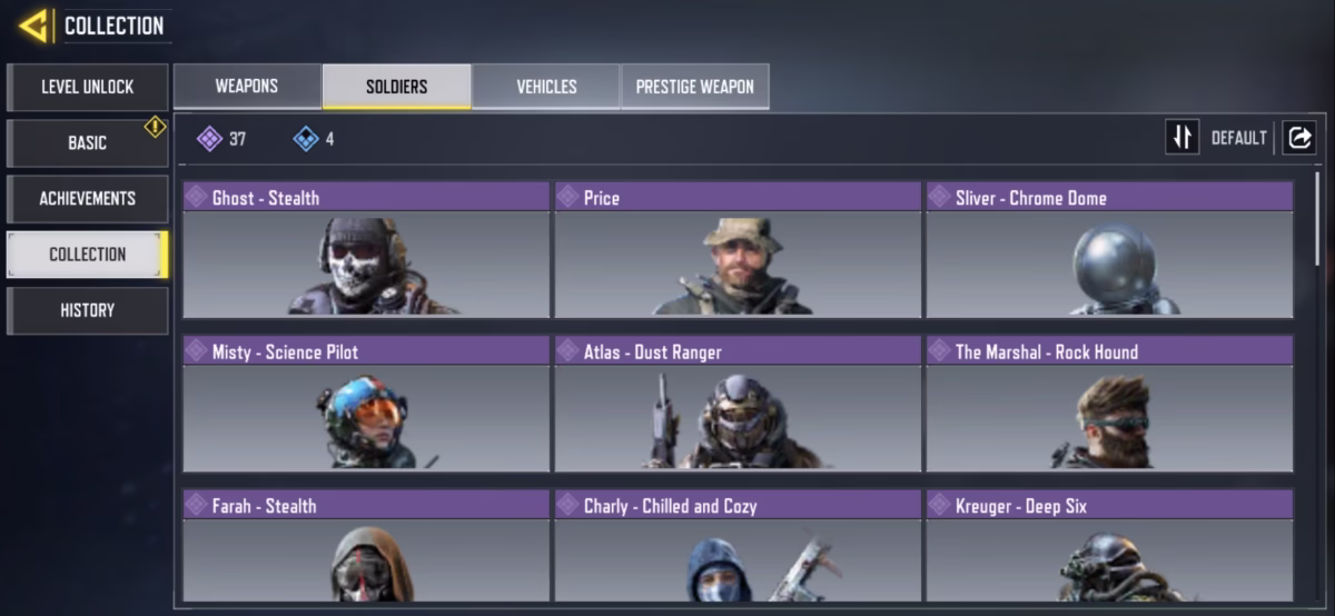 اکانت کالاف دیوتی موبایل کد 1527 - تصویر 3