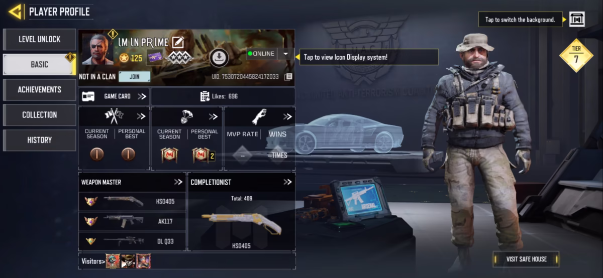 اکانت کالاف دیوتی موبایل کد 1527 - تصویر 4