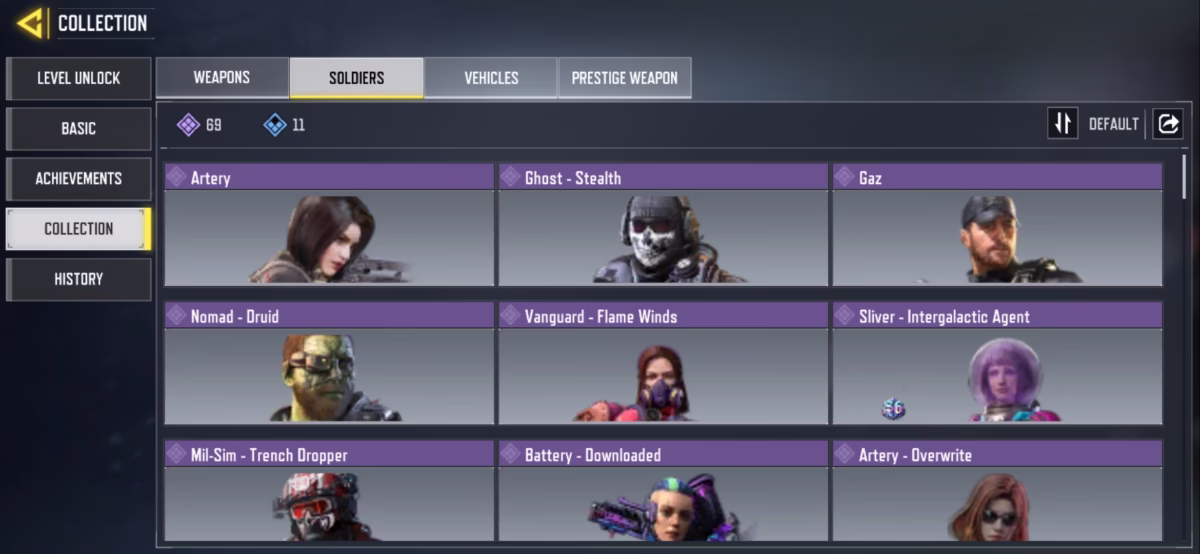 اکانت کالاف دیوتی موبایل کد 1542 - تصویر 3