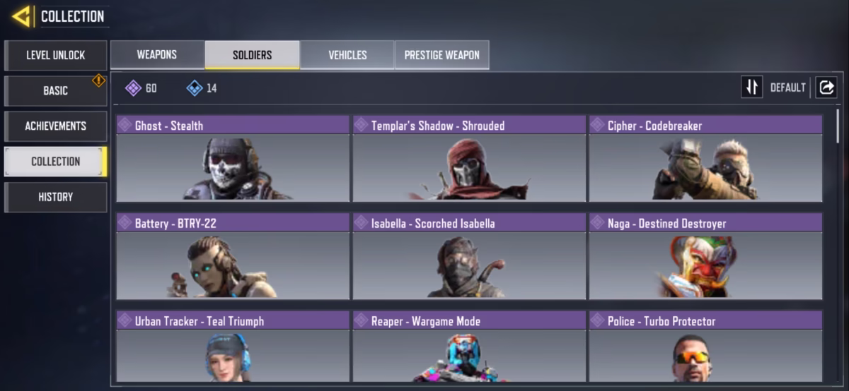 اکانت کالاف دیوتی موبایل کد 1544 - تصویر 3