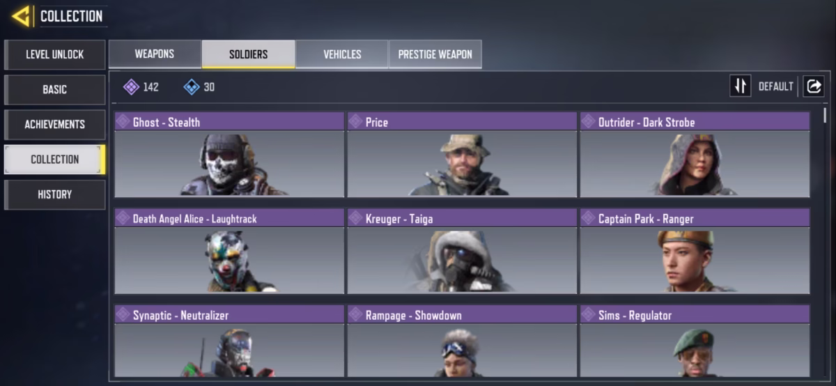 اکانت کالاف دیوتی موبایل کد 1545 - تصویر 3