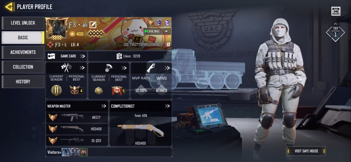 اکانت کالاف دیوتی موبایل کد 1546 - تصویر 4