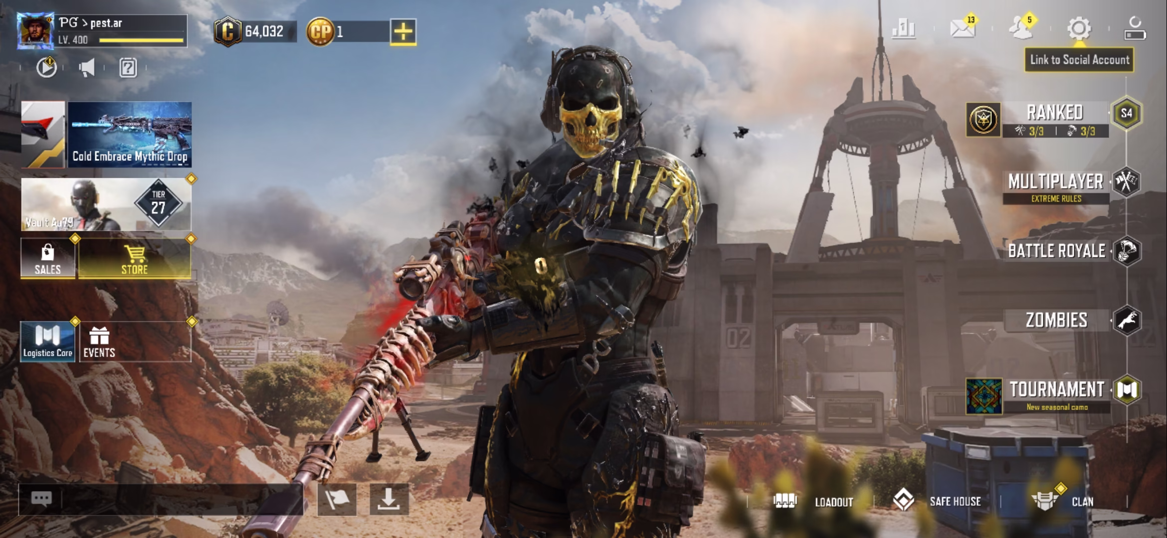 Screenshot_20251121_210115_Call-of-Duty اکانت کالاف دیوتی موبایل کد 1556 - تصویر 1