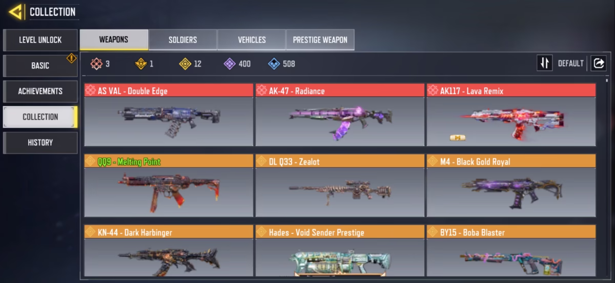 اکانت کالاف دیوتی موبایل کد 1556 - تصویر 2