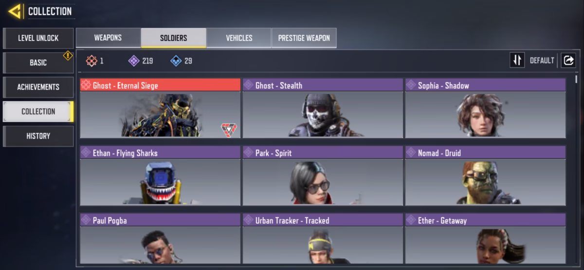 اکانت کالاف دیوتی موبایل کد 1556 - تصویر 3