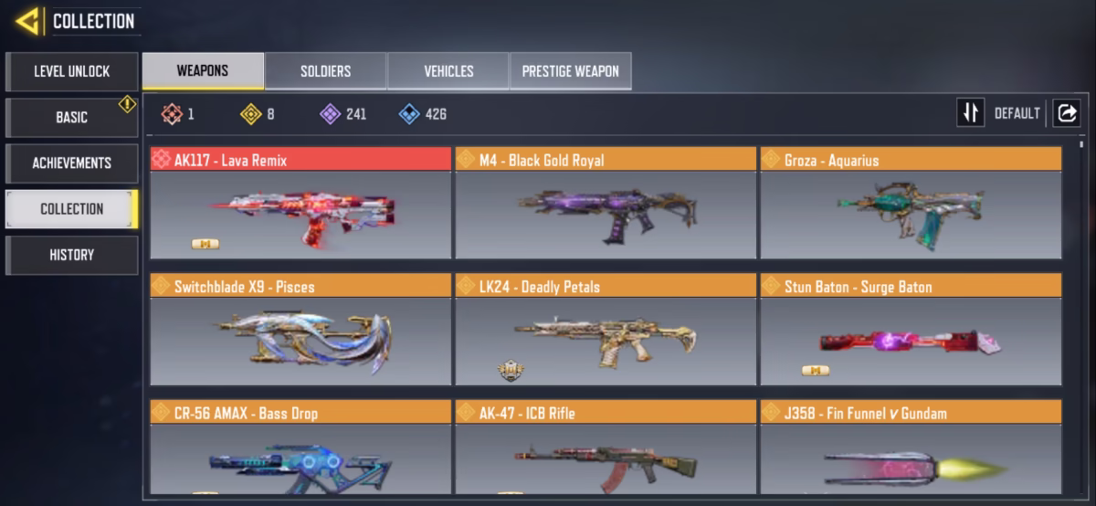 اکانت کالاف دیوتی موبایل کد 1555 - تصویر 2