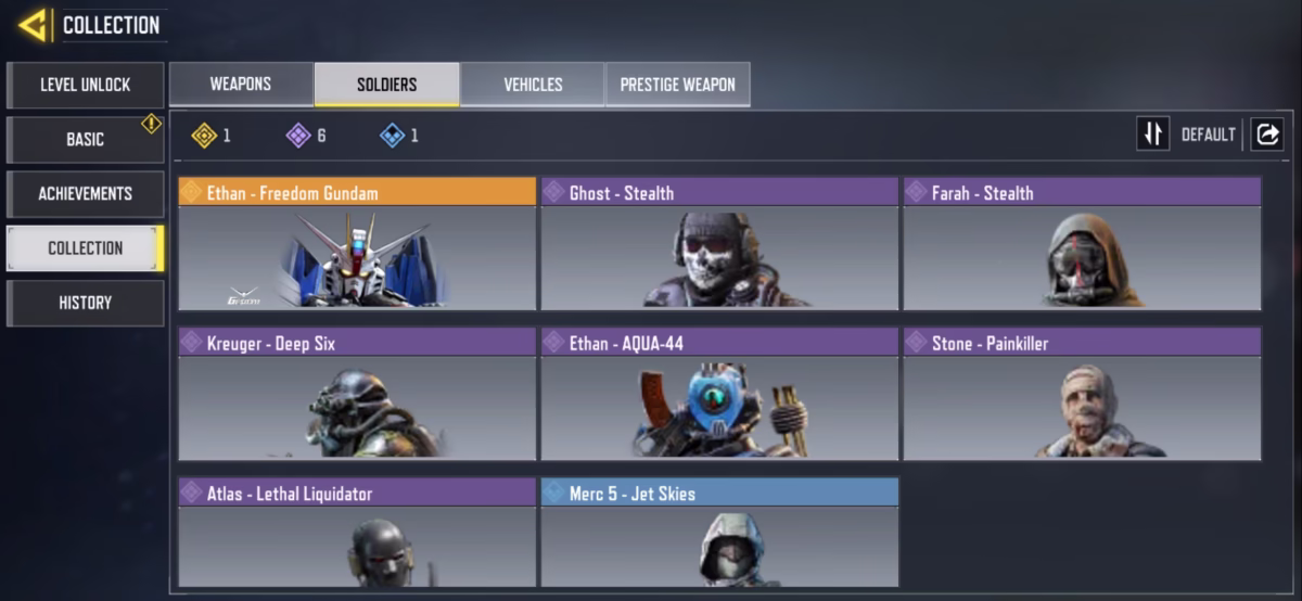 اکانت کالاف دیوتی موبایل کد 1554 - تصویر 3