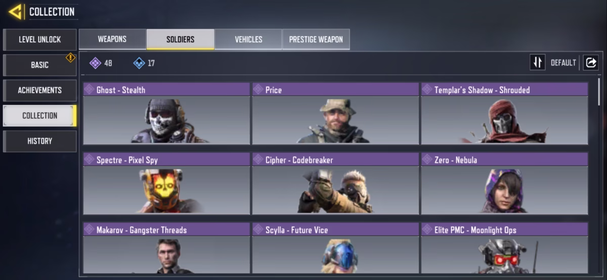 اکانت کالاف دیوتی موبایل کد 1565 - تصویر 3