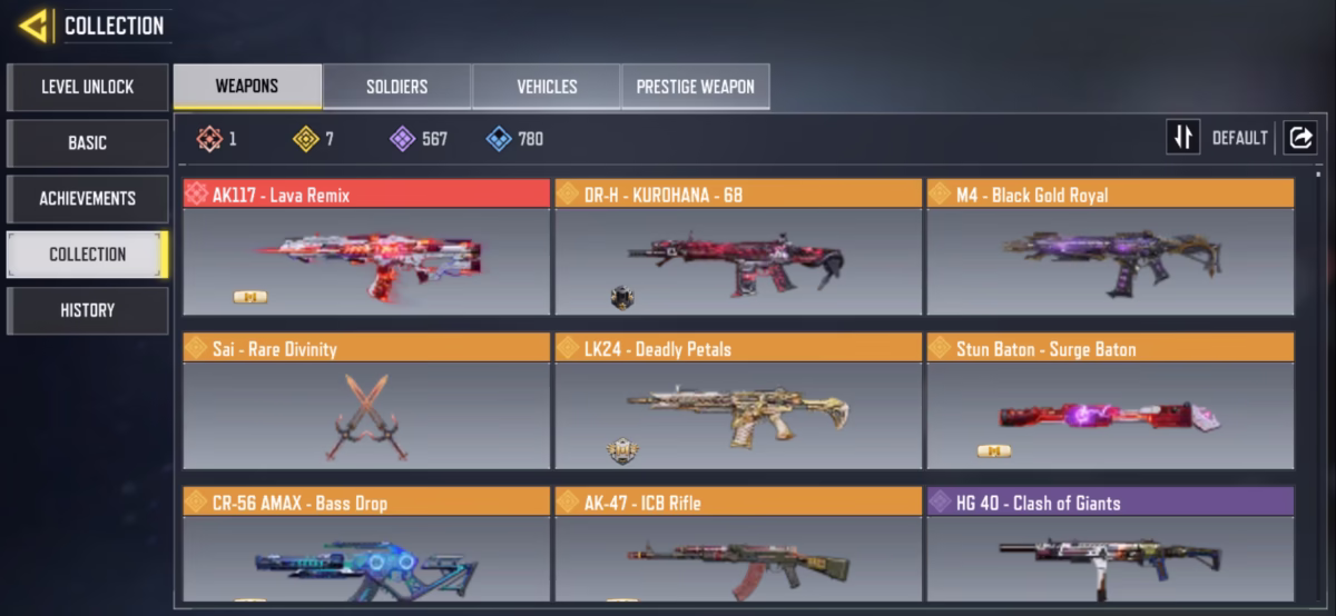 اکانت کالاف دیوتی موبایل کد 1563 - تصویر 2