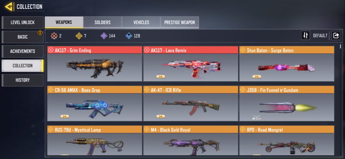 اکانت کالاف دیوتی موبایل کد 1568 - تصویر 2