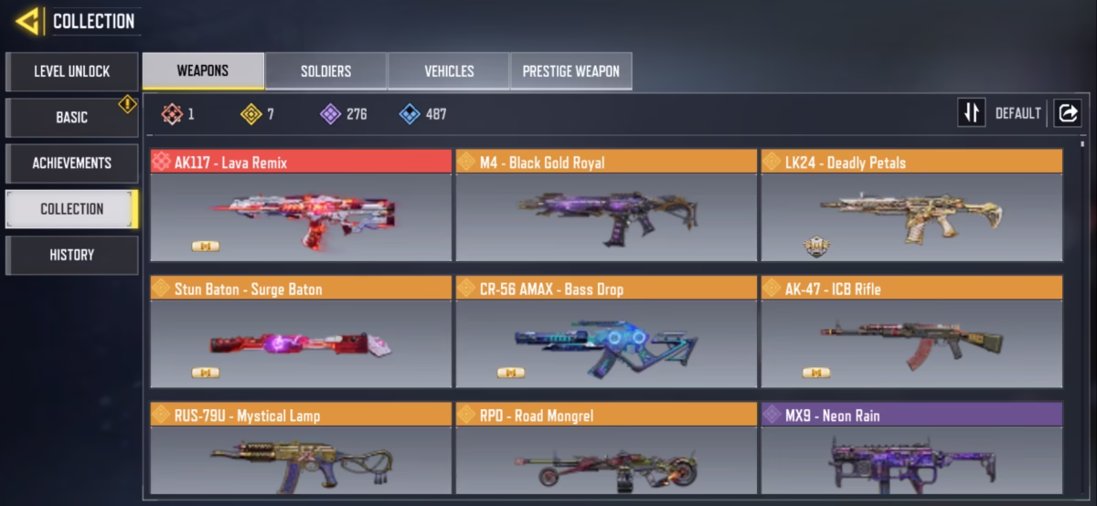 اکانت کالاف دیوتی موبایل کد 1569 - تصویر 2