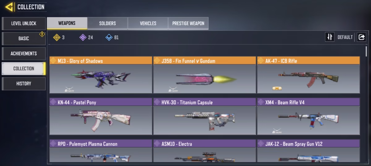 اکانت کالاف دیوتی موبایل کد 1511 - تصویر 2