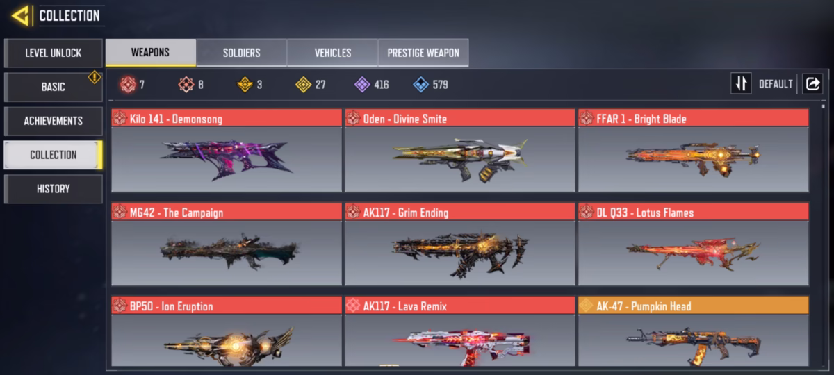 اکانت کالاف دیوتی موبایل کد 1520 - تصویر 2