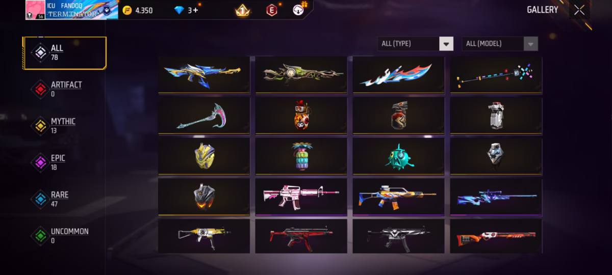 اکانت فری فایر کد 3084 - تصویر 2