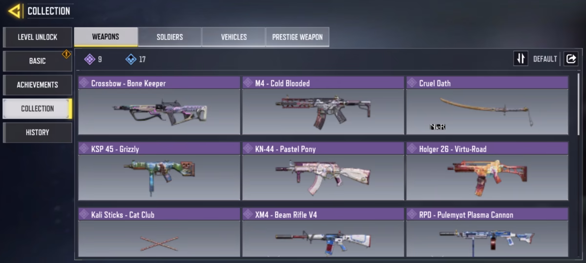 اکانت کالاف دیوتی موبایل کد 1517 - تصویر 2