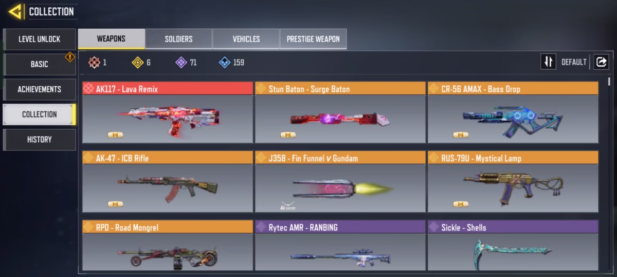 اکانت کالاف دیوتی موبایل کد 1540 - تصویر 2