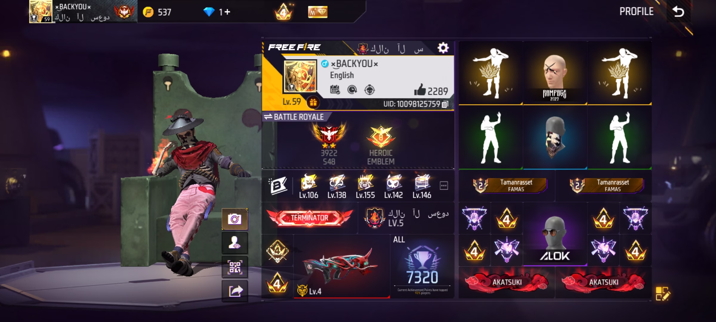 Screenshot_۲۰۲۵-۱۱-۱۸-۲۲-۵۷-۴۶-۰۸۳_com.dts_.freefireth اکانت فری فایر کد 3083 - تصویر 1