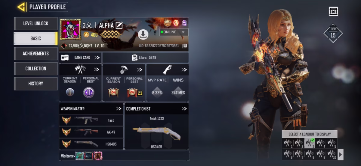 اکانت کالاف دیوتی موبایل کد 1579 - تصویر 5