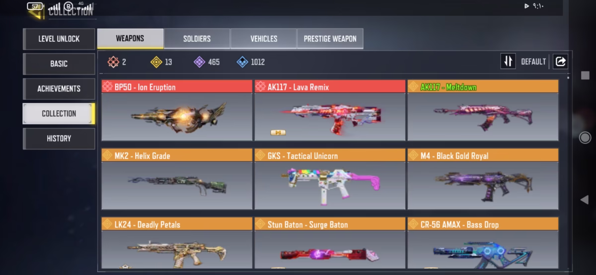 اکانت کالاف دیوتی موبایل کد 1551 - تصویر 2