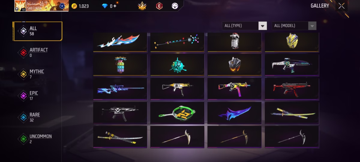 اکانت فری فایر کد 3081 - تصویر 2