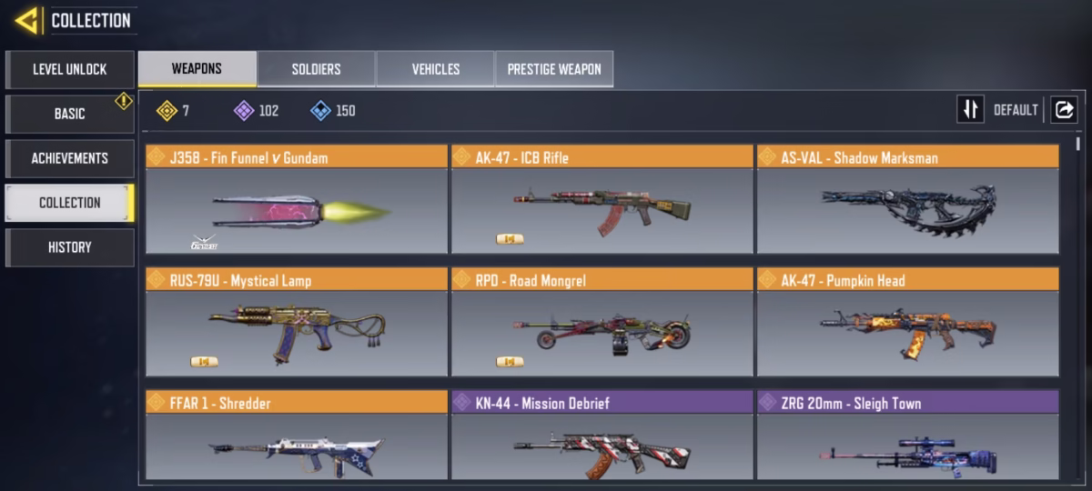 اکانت کالاف دیوتی موبایل کد 1537 - تصویر 2