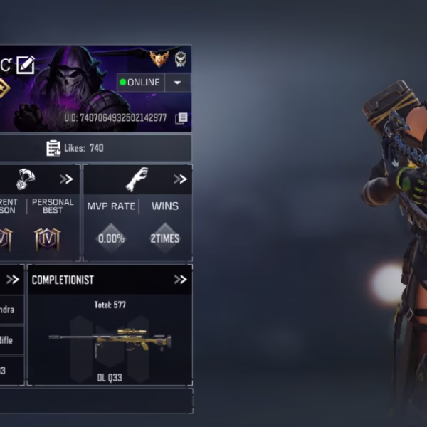 اکانت کالاف دیوتی موبایل کد 1537