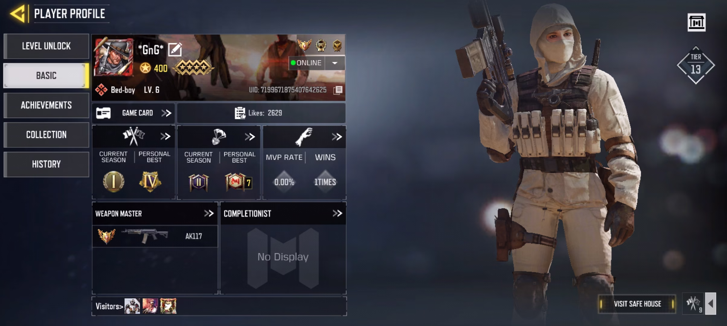 Screenshot_۲۰۲۵۱۱۲۳_۱۶۵۱۵۵_Call-of-Duty اکانت کالاف دیوتی موبایل کد 1564 - تصویر 1