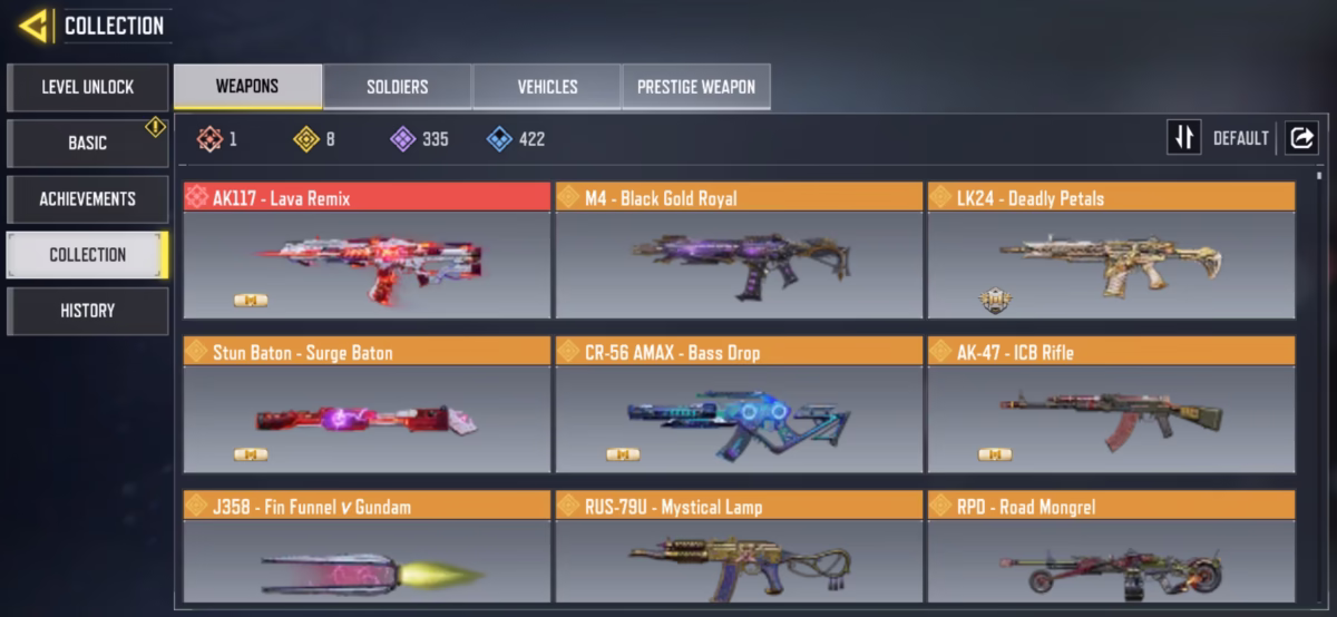 اکانت کالاف دیوتی موبایل کد 1570 - تصویر 2