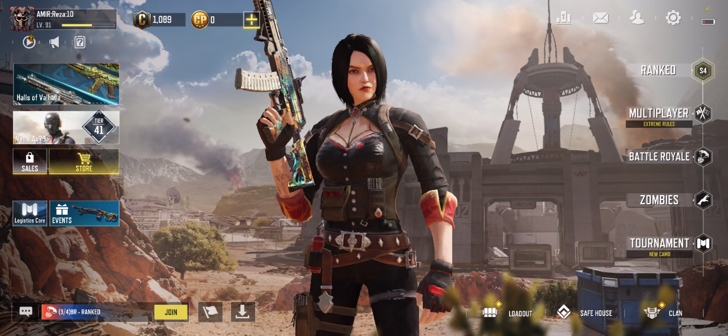 Screenshot_۲۰۲۵۱۱۲۶_۱۸۰۶۵۲_Call-of-Duty اکانت کالاف دیوتی موبایل کد 1575 - تصویر 1