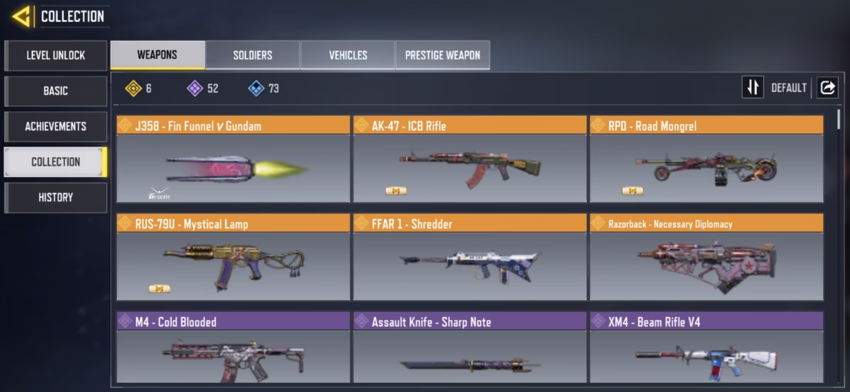 اکانت کالاف دیوتی موبایل کد 1575 - تصویر 2