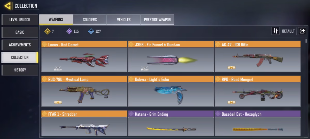 اکانت کالاف دیوتی موبایل کد 1573 - تصویر 2