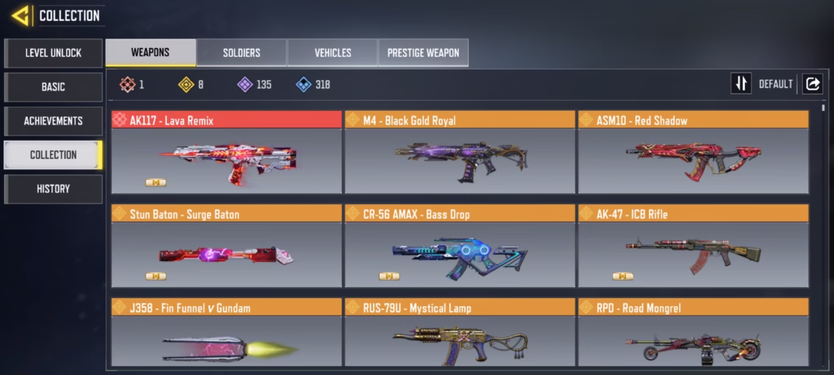 اکانت کالاف دیوتی موبایل کد 1577 - تصویر 2