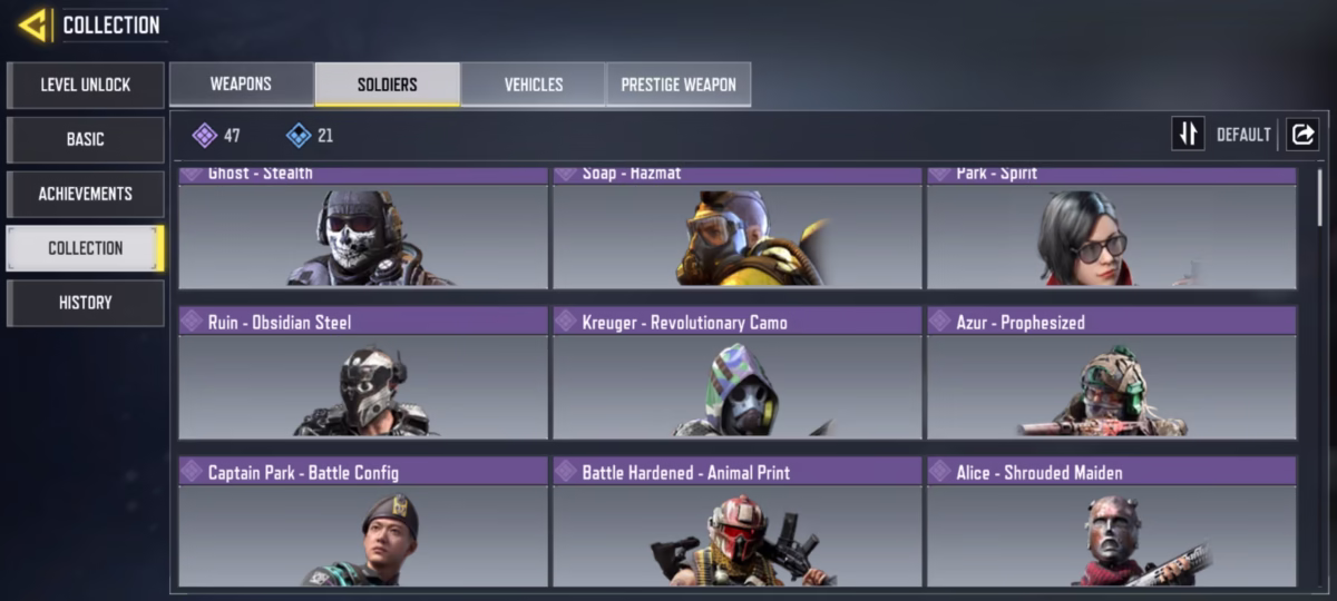 اکانت کالاف دیوتی موبایل کد 1577 - تصویر 3