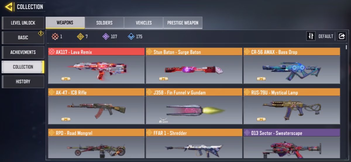 اکانت کالاف دیوتی موبایل کد 1580 - تصویر 2